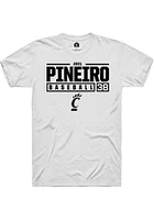 Joel Pineiro Cincinnati Bearcats Rally NIL Stacked Box Short Sleeve T Shirt