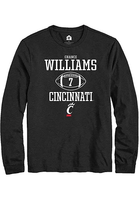 Chance Williams Cincinnati Bearcats Rally NIL Sport Icon Long Sleeve T Shirt