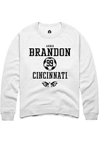Amber Brandon Rally Cincinnati Bearcats Mens NIL Sport Icon Long Sleeve Crew Sweatshirt