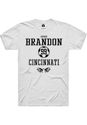 Amber Brandon Cincinnati Bearcats Rally NIL Sport Icon Short Sleeve T Shirt