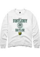 Bella Fontleroy Rally Baylor Bears Mens NIL Sport Icon Long Sleeve Crew Sweatshirt