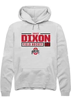 Grace Dixon Rally Ohio State Buckeyes Mens NIL Stacked Box Long Sleeve Hoodie