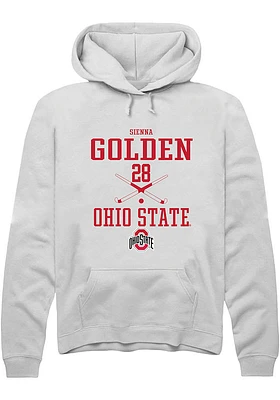 Sienna Golden Rally Ohio State Buckeyes Mens NIL Sport Icon Long Sleeve Hoodie