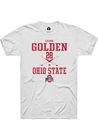 Sienna Golden Ohio State Buckeyes Rally NIL Sport Icon Short Sleeve T Shirt