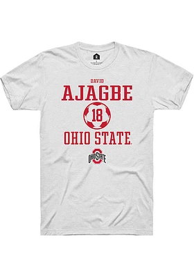 David Ajagbe Ohio State Buckeyes Rally NIL Sport Icon Short Sleeve T Shirt