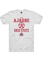 David Ajagbe Ohio State Buckeyes Rally NIL Sport Icon Short Sleeve T Shirt