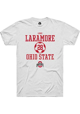 Luke Laramore Ohio State Buckeyes Rally NIL Sport Icon Short Sleeve T Shirt