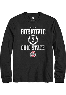 Marko Borkovic Ohio State Buckeyes Rally NIL Sport Icon Long Sleeve T Shirt