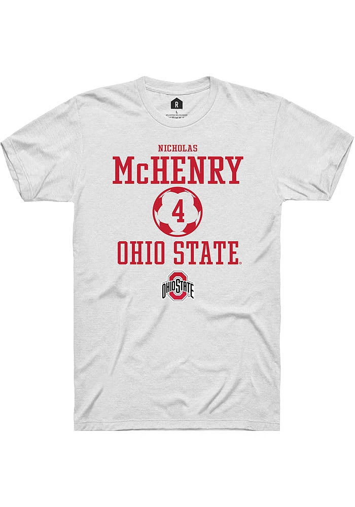 Nicholas McHenry Ohio State Buckeyes Rally NIL Sport Icon Short Sleeve T Shirt