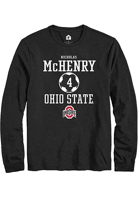 Nicholas McHenry Ohio State Buckeyes Rally NIL Sport Icon Long Sleeve T Shirt