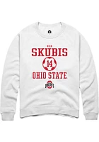 Nick Skubis Rally Ohio State Buckeyes Mens NIL Sport Icon Long Sleeve Crew Sweatshirt