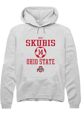 Nick Skubis Rally Ohio State Buckeyes Mens NIL Sport Icon Long Sleeve Hoodie