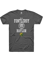 Bella Fontleroy  Baylor Bears Dark Grey Rally NIL Sport Icon Short Sleeve T Shirt