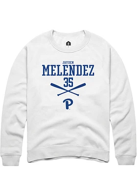Jayden Melendez Rally Pitt Panthers Mens NIL Sport Icon Long Sleeve Crew Sweatshirt