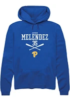Jayden Melendez Rally Pitt Panthers Mens NIL Sport Icon Long Sleeve Hoodie