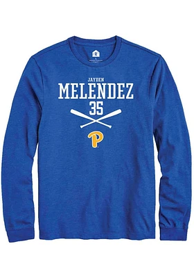 Jayden Melendez Pitt Panthers Rally NIL Sport Icon Long Sleeve T Shirt