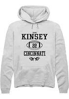 Zane Kinsey Rally Cincinnati Bearcats Mens NIL Sport Icon Long Sleeve Hoodie