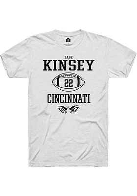 Zane Kinsey Cincinnati Bearcats Rally NIL Sport Icon Short Sleeve T Shirt