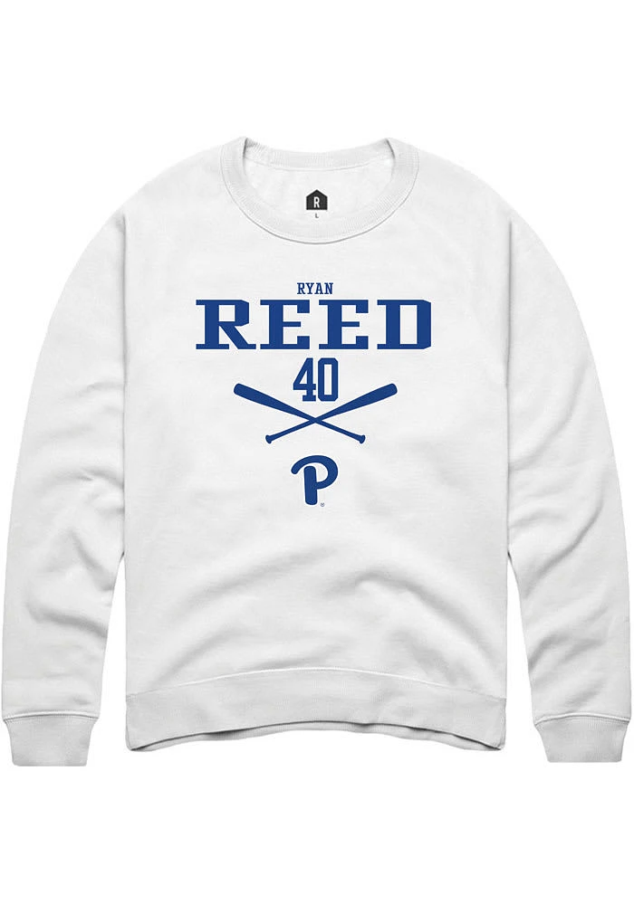 Ryan Reed Rally Pitt Panthers Mens NIL Sport Icon Long Sleeve Crew Sweatshirt