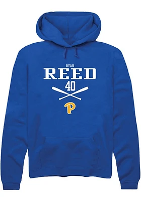 Ryan Reed Rally Pitt Panthers Mens NIL Sport Icon Long Sleeve Hoodie