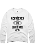 JP Schrieber Rally Cincinnati Bearcats Mens NIL Sport Icon Long Sleeve Crew Sweatshirt