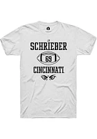 JP Schrieber Cincinnati Bearcats Rally NIL Sport Icon Short Sleeve T Shirt