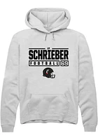 JP Schrieber Rally Cincinnati Bearcats Mens NIL Stacked Box Long Sleeve Hoodie