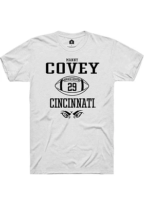 Manny Covey Cincinnati Bearcats Rally NIL Sport Icon Short Sleeve T Shirt