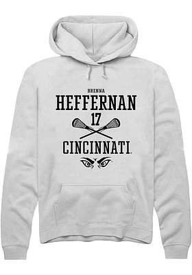 Brenna Heffernan Rally Cincinnati Bearcats Mens NIL Sport Icon Long Sleeve Hoodie