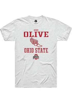 Bobbi Olive Ohio State Buckeyes Rally NIL Sport Icon Short Sleeve T Shirt