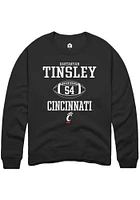 Dartanyan Tinsley Rally Cincinnati Bearcats Mens NIL Sport Icon Long Sleeve Crew Sweatshi