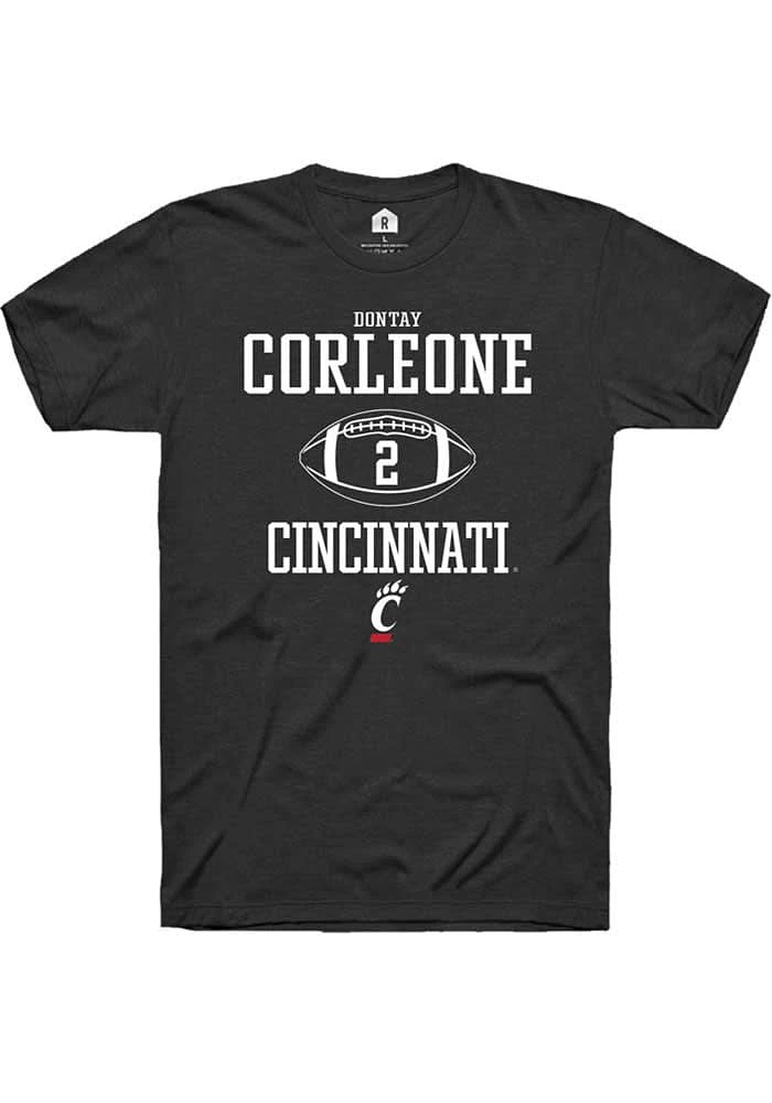 Dontay Corleone Cincinnati Bearcats Rally NIL Sport Icon Short Sleeve T Shirt