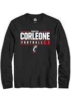 Dontay Corleone Cincinnati Bearcats Rally NIL Stacked Box Long Sleeve T Shirt