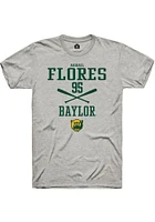 Abigail Flores  Baylor Bears Ash Rally NIL Sport Icon Short Sleeve T Shirt