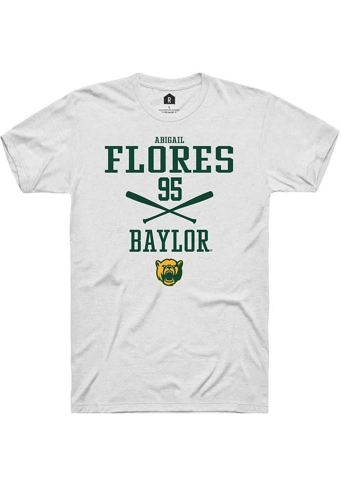 Abigail Flores Baylor Bears Rally NIL Sport Icon Short Sleeve T Shirt