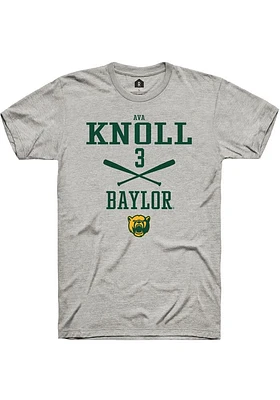 Ava Knoll  Baylor Bears Ash Rally NIL Sport Icon Short Sleeve T Shirt