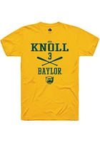 Ava Knoll  Baylor Bears Gold Rally NIL Sport Icon Short Sleeve T Shirt