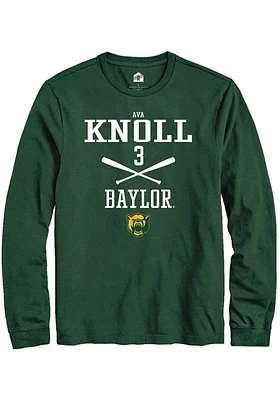 Ava Knoll Baylor Bears Rally NIL Sport Icon Long Sleeve T Shirt