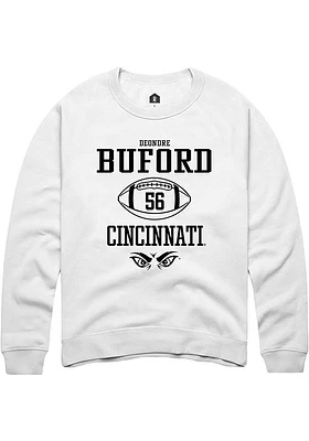 Deondre Buford Rally Cincinnati Bearcats Mens NIL Sport Icon Long Sleeve Crew Sweatshirt