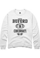 Deondre Buford Rally Cincinnati Bearcats Mens NIL Sport Icon Long Sleeve Crew Sweatshirt