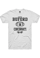 Deondre Buford Cincinnati Bearcats Rally NIL Sport Icon Short Sleeve T Shirt