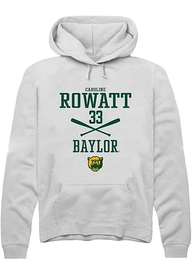 Caroline Rowatt Rally Baylor Bears Mens NIL Sport Icon Long Sleeve Hoodie