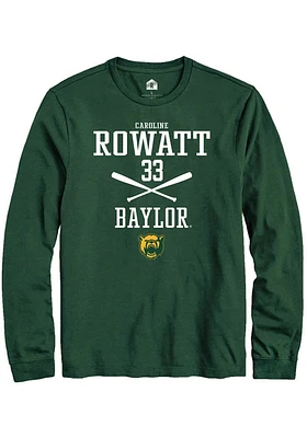 Caroline Rowatt Baylor Bears Rally NIL Sport Icon Long Sleeve T Shirt