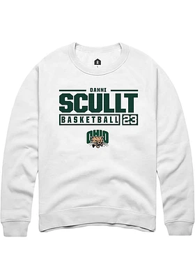 Danni Scullt Rally Ohio Bobcats Mens NIL Stacked Box Long Sleeve Crew Sweatshirt