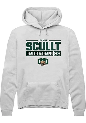 Danni Scullt Rally Ohio Bobcats Mens NIL Stacked Box Long Sleeve Hoodie