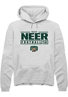 Riley Neer Rally Ohio Bobcats Mens NIL Stacked Box Long Sleeve Hoodie