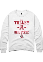 Emma Tolley Rally Ohio State Buckeyes Mens NIL Sport Icon Long Sleeve Crew Sweatshirt
