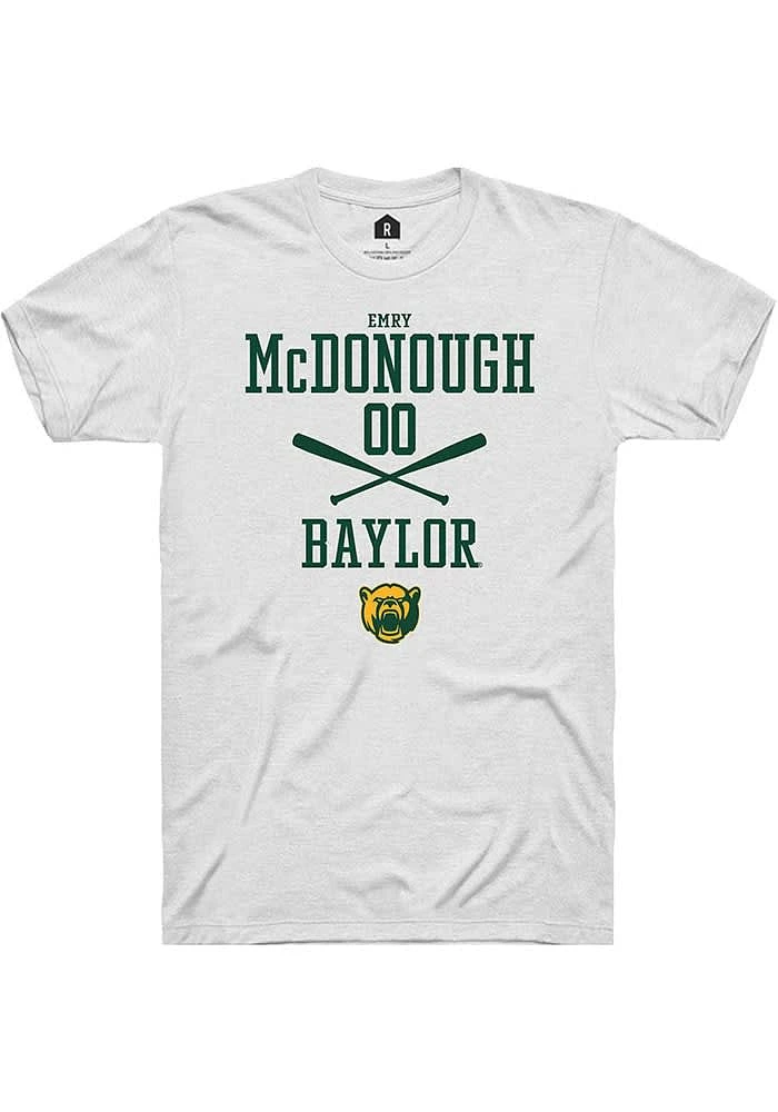 Emry McDonough Baylor Bears Rally NIL Sport Icon Short Sleeve T Shirt