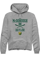 Emry McDonough  Rally Baylor Bears Mens Graphite NIL Sport Icon Long Sleeve Hoodie