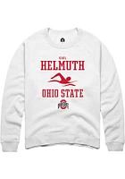 Karl Helmuth Rally Ohio State Buckeyes Mens NIL Sport Icon Long Sleeve Crew Sweatshirt